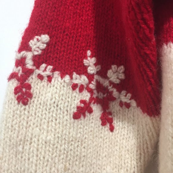 VINTAGE EXPRESS TRICOT CHUNKY KNIT WOOL SWEATERS SIZE M - Picture 6 of 8